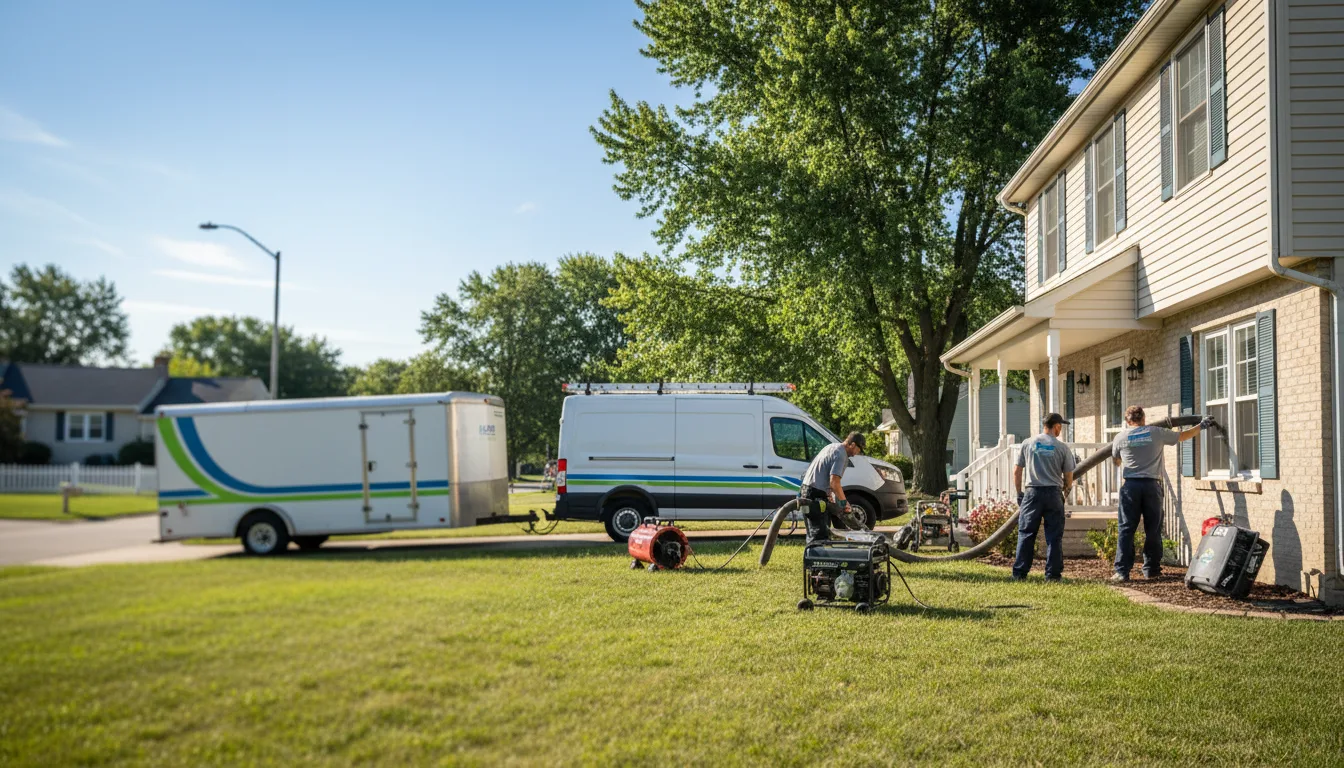 Flooded Basement Restoration And Cleanup With Repair in Ackworth, IA near me